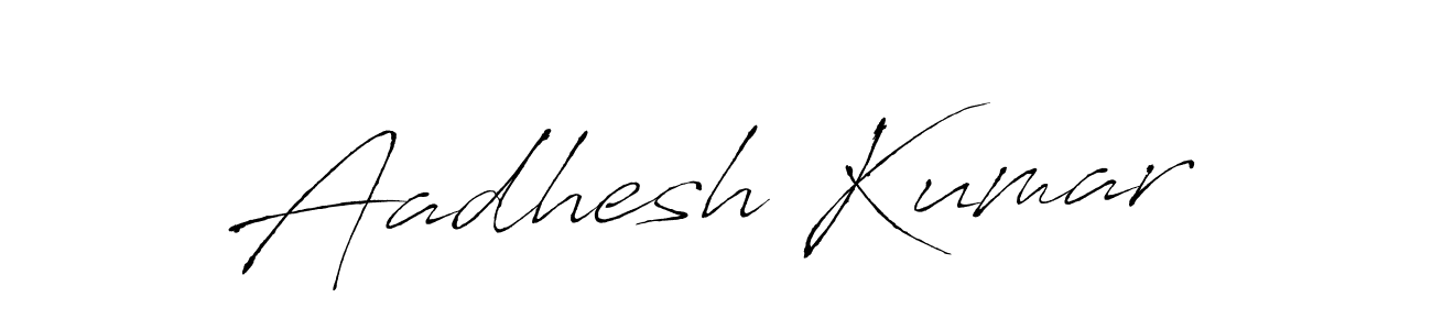 Also we have Aadhesh Kumar name is the best signature style. Create professional handwritten signature collection using Antro_Vectra autograph style. Aadhesh Kumar signature style 6 images and pictures png