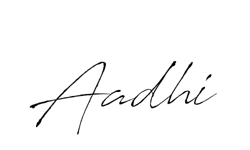 Also You can easily find your signature by using the search form. We will create Aadhi name handwritten signature images for you free of cost using Antro_Vectra sign style. Aadhi signature style 6 images and pictures png