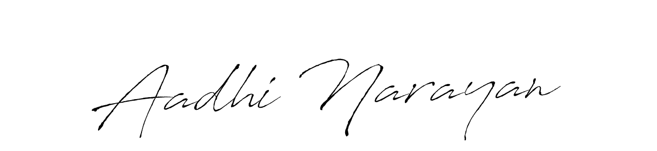 How to make Aadhi Narayan signature? Antro_Vectra is a professional autograph style. Create handwritten signature for Aadhi Narayan name. Aadhi Narayan signature style 6 images and pictures png