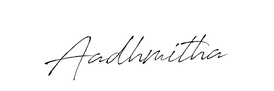 Aadhmitha stylish signature style. Best Handwritten Sign (Antro_Vectra) for my name. Handwritten Signature Collection Ideas for my name Aadhmitha. Aadhmitha signature style 6 images and pictures png