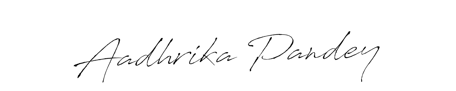 Make a beautiful signature design for name Aadhrika Pandey. Use this online signature maker to create a handwritten signature for free. Aadhrika Pandey signature style 6 images and pictures png