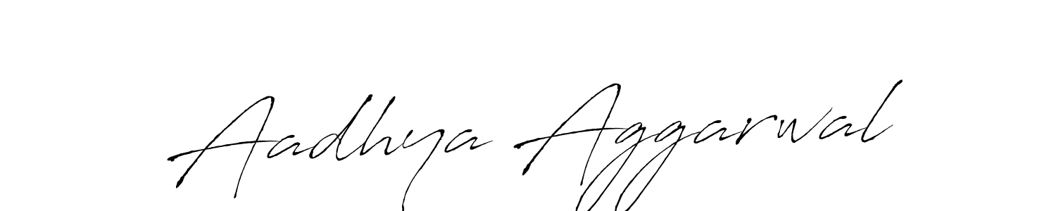 This is the best signature style for the Aadhya Aggarwal name. Also you like these signature font (Antro_Vectra). Mix name signature. Aadhya Aggarwal signature style 6 images and pictures png