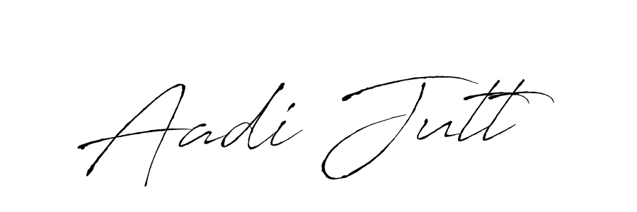 Design your own signature with our free online signature maker. With this signature software, you can create a handwritten (Antro_Vectra) signature for name Aadi Jutt. Aadi Jutt signature style 6 images and pictures png