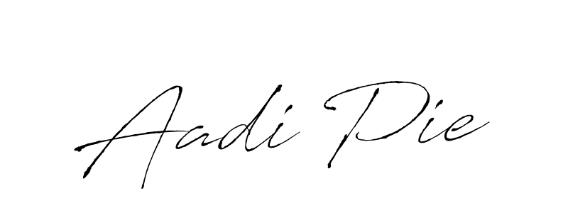 Make a beautiful signature design for name Aadi Pie. With this signature (Antro_Vectra) style, you can create a handwritten signature for free. Aadi Pie signature style 6 images and pictures png