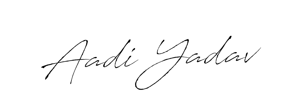 Antro_Vectra is a professional signature style that is perfect for those who want to add a touch of class to their signature. It is also a great choice for those who want to make their signature more unique. Get Aadi Yadav name to fancy signature for free. Aadi Yadav signature style 6 images and pictures png