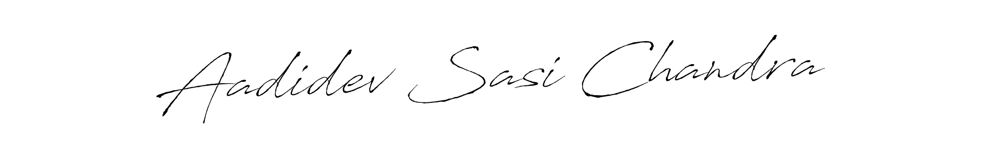 How to make Aadidev Sasi Chandra signature? Antro_Vectra is a professional autograph style. Create handwritten signature for Aadidev Sasi Chandra name. Aadidev Sasi Chandra signature style 6 images and pictures png