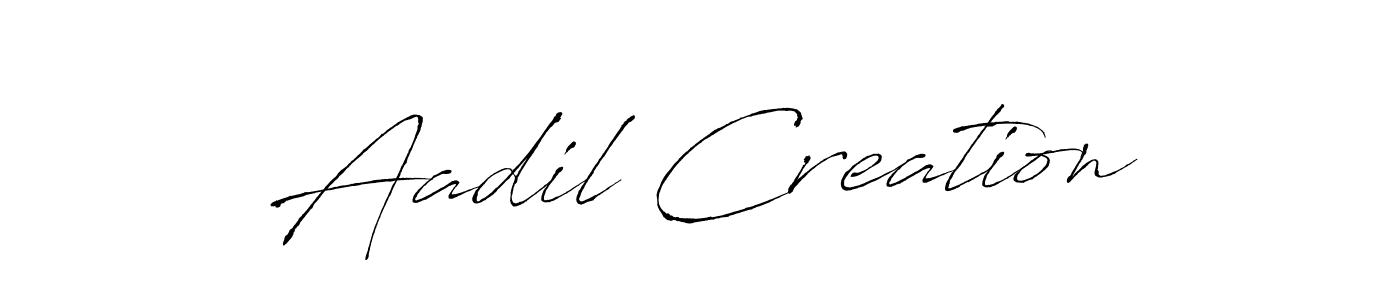 You can use this online signature creator to create a handwritten signature for the name Aadil Creation. This is the best online autograph maker. Aadil Creation signature style 6 images and pictures png