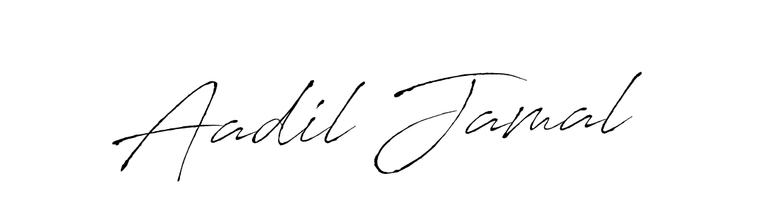 Use a signature maker to create a handwritten signature online. With this signature software, you can design (Antro_Vectra) your own signature for name Aadil Jamal. Aadil Jamal signature style 6 images and pictures png