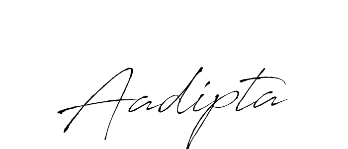 How to make Aadipta name signature. Use Antro_Vectra style for creating short signs online. This is the latest handwritten sign. Aadipta signature style 6 images and pictures png