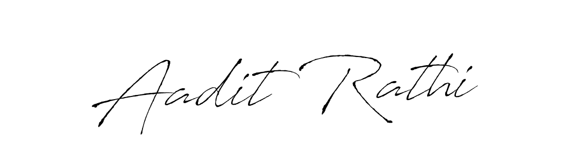 Create a beautiful signature design for name Aadit Rathi. With this signature (Antro_Vectra) fonts, you can make a handwritten signature for free. Aadit Rathi signature style 6 images and pictures png