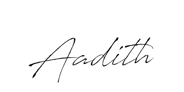 Use a signature maker to create a handwritten signature online. With this signature software, you can design (Antro_Vectra) your own signature for name Aadith. Aadith signature style 6 images and pictures png