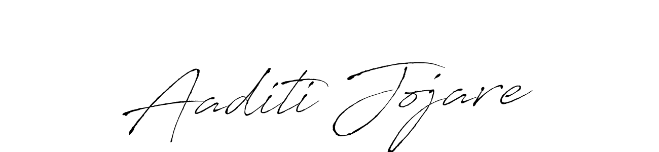 Make a beautiful signature design for name Aaditi Jojare. With this signature (Antro_Vectra) style, you can create a handwritten signature for free. Aaditi Jojare signature style 6 images and pictures png