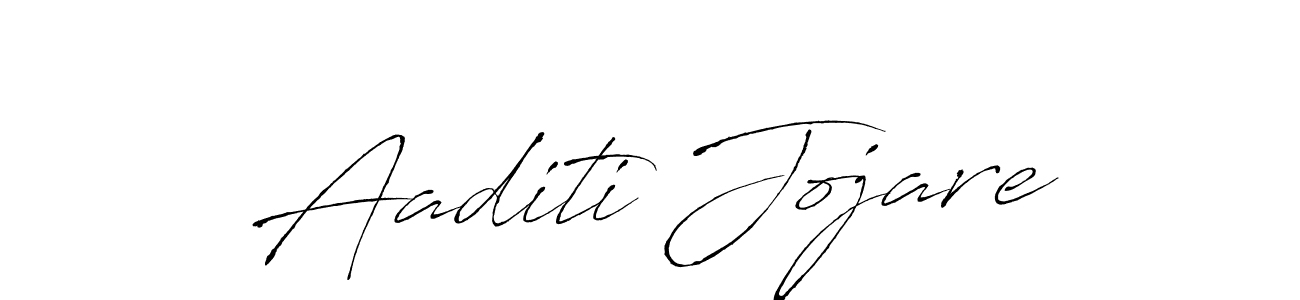 Make a beautiful signature design for name Aaditi Jojare. With this signature (Antro_Vectra) style, you can create a handwritten signature for free. Aaditi Jojare signature style 6 images and pictures png