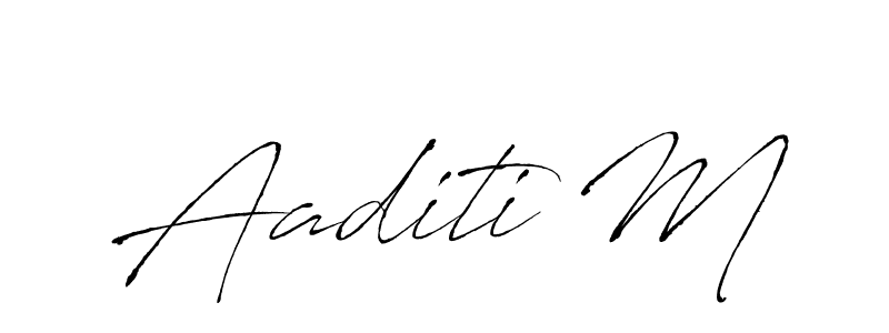 Once you've used our free online signature maker to create your best signature Antro_Vectra style, it's time to enjoy all of the benefits that Aaditi M name signing documents. Aaditi M signature style 6 images and pictures png