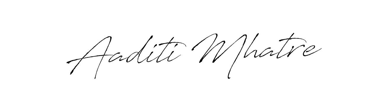 How to make Aaditi Mhatre signature? Antro_Vectra is a professional autograph style. Create handwritten signature for Aaditi Mhatre name. Aaditi Mhatre signature style 6 images and pictures png