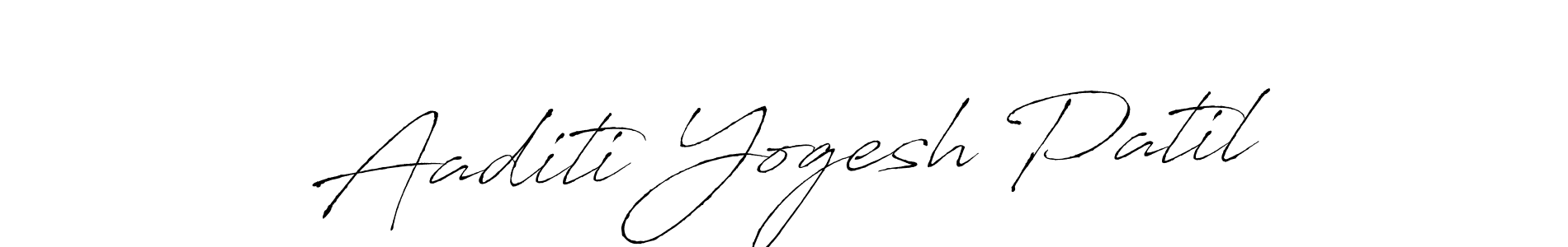 This is the best signature style for the Aaditi Yogesh Patil name. Also you like these signature font (Antro_Vectra). Mix name signature. Aaditi Yogesh Patil signature style 6 images and pictures png