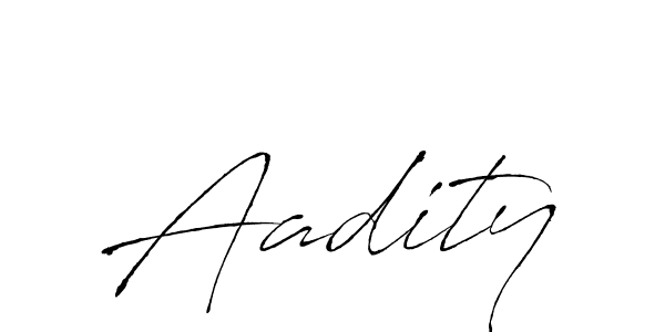 How to make Aadity signature? Antro_Vectra is a professional autograph style. Create handwritten signature for Aadity name. Aadity signature style 6 images and pictures png