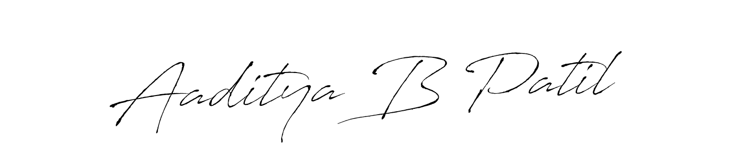 The best way (Antro_Vectra) to make a short signature is to pick only two or three words in your name. The name Aaditya B Patil include a total of six letters. For converting this name. Aaditya B Patil signature style 6 images and pictures png