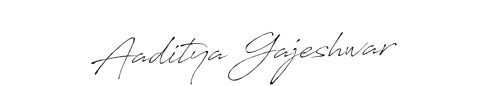 Make a short Aaditya Gajeshwar signature style. Manage your documents anywhere anytime using Antro_Vectra. Create and add eSignatures, submit forms, share and send files easily. Aaditya Gajeshwar signature style 6 images and pictures png