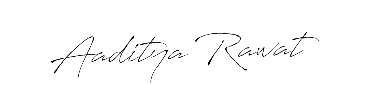 Make a beautiful signature design for name Aaditya Rawat. With this signature (Antro_Vectra) style, you can create a handwritten signature for free. Aaditya Rawat signature style 6 images and pictures png