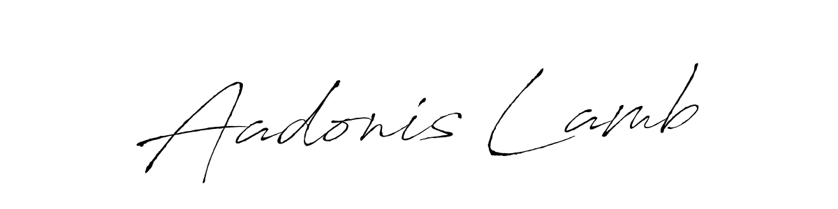 Use a signature maker to create a handwritten signature online. With this signature software, you can design (Antro_Vectra) your own signature for name Aadonis Lamb. Aadonis Lamb signature style 6 images and pictures png