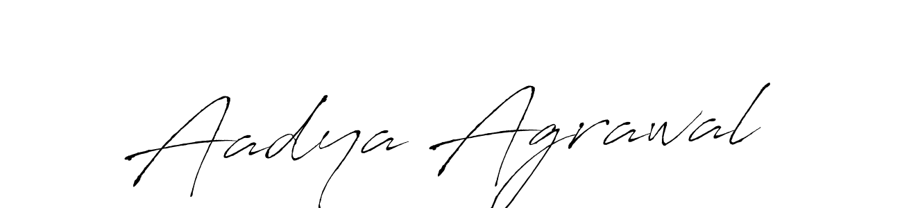 Also we have Aadya Agrawal name is the best signature style. Create professional handwritten signature collection using Antro_Vectra autograph style. Aadya Agrawal signature style 6 images and pictures png