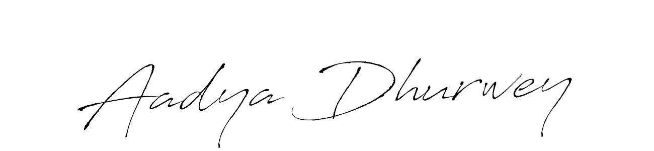 How to make Aadya Dhurwey signature? Antro_Vectra is a professional autograph style. Create handwritten signature for Aadya Dhurwey name. Aadya Dhurwey signature style 6 images and pictures png