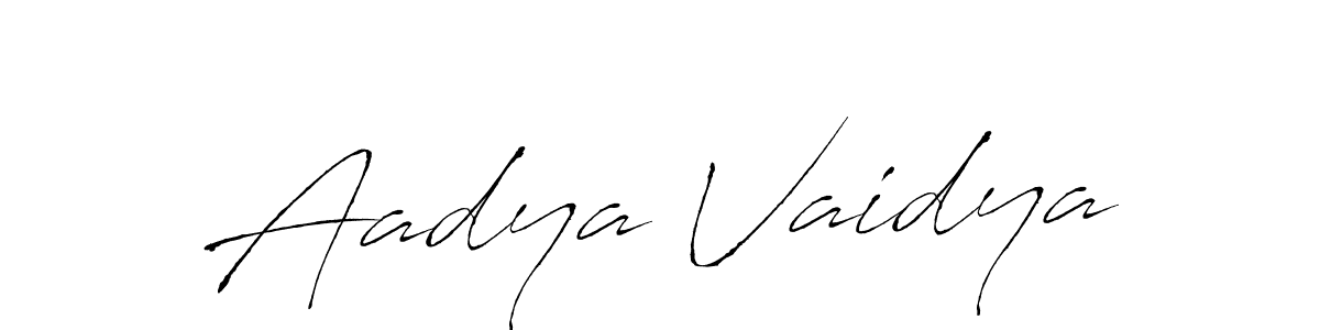 This is the best signature style for the Aadya Vaidya name. Also you like these signature font (Antro_Vectra). Mix name signature. Aadya Vaidya signature style 6 images and pictures png
