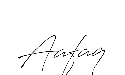 Aafaq stylish signature style. Best Handwritten Sign (Antro_Vectra) for my name. Handwritten Signature Collection Ideas for my name Aafaq. Aafaq signature style 6 images and pictures png