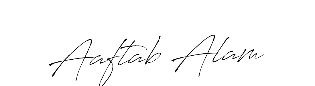 Also we have Aaftab Alam name is the best signature style. Create professional handwritten signature collection using Antro_Vectra autograph style. Aaftab Alam signature style 6 images and pictures png