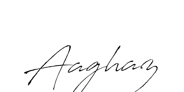 Aaghaz stylish signature style. Best Handwritten Sign (Antro_Vectra) for my name. Handwritten Signature Collection Ideas for my name Aaghaz. Aaghaz signature style 6 images and pictures png