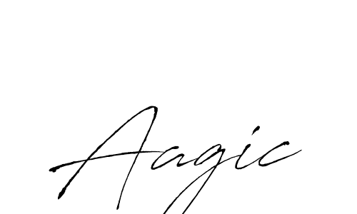 Aagic stylish signature style. Best Handwritten Sign (Antro_Vectra) for my name. Handwritten Signature Collection Ideas for my name Aagic. Aagic signature style 6 images and pictures png