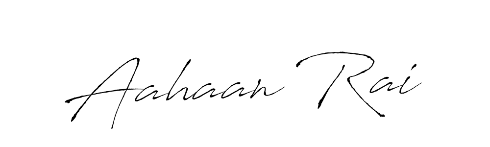 The best way (Antro_Vectra) to make a short signature is to pick only two or three words in your name. The name Aahaan Rai include a total of six letters. For converting this name. Aahaan Rai signature style 6 images and pictures png