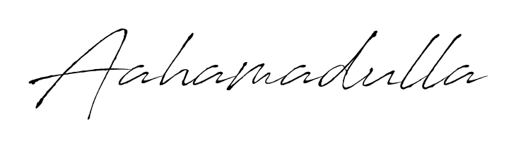 Once you've used our free online signature maker to create your best signature Antro_Vectra style, it's time to enjoy signing your documents with Aahamadulla name. Aahamadulla signature style 6 images and pictures png