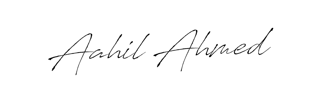 Make a short Aahil Ahmed signature style. Manage your documents anywhere anytime using Antro_Vectra. Create and add eSignatures, submit forms, share and send files easily. Aahil Ahmed signature style 6 images and pictures png