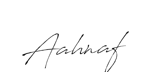 Use a signature maker to create a handwritten signature online. With this signature software, you can design (Antro_Vectra) your own signature for name Aahnaf. Aahnaf signature style 6 images and pictures png