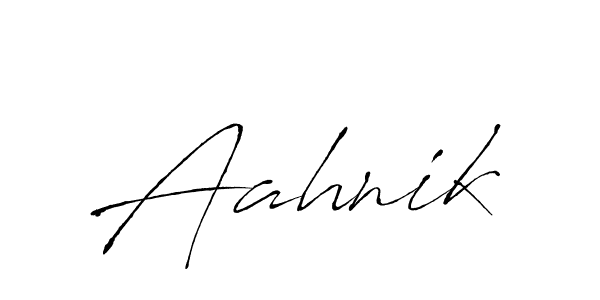 Make a beautiful signature design for name Aahnik. Use this online signature maker to create a handwritten signature for free. Aahnik signature style 6 images and pictures png