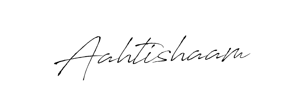 Use a signature maker to create a handwritten signature online. With this signature software, you can design (Antro_Vectra) your own signature for name Aahtishaam. Aahtishaam signature style 6 images and pictures png