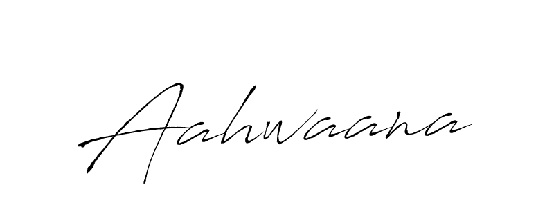 How to make Aahwaana signature? Antro_Vectra is a professional autograph style. Create handwritten signature for Aahwaana name. Aahwaana signature style 6 images and pictures png