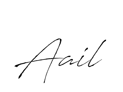 It looks lik you need a new signature style for name Aail. Design unique handwritten (Antro_Vectra) signature with our free signature maker in just a few clicks. Aail signature style 6 images and pictures png