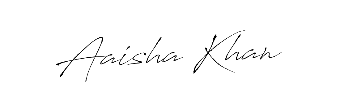 Also You can easily find your signature by using the search form. We will create Aaisha Khan name handwritten signature images for you free of cost using Antro_Vectra sign style. Aaisha Khan signature style 6 images and pictures png