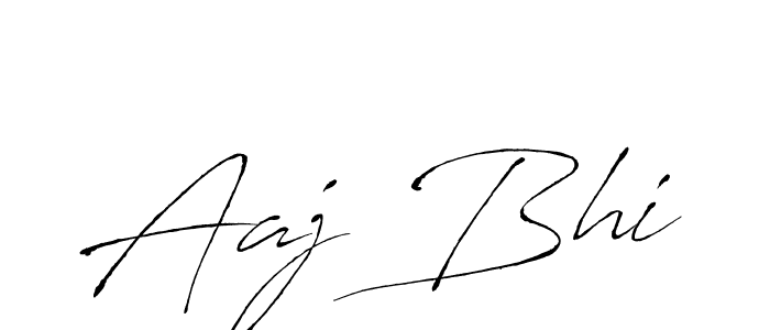 Also You can easily find your signature by using the search form. We will create Aaj Bhi name handwritten signature images for you free of cost using Antro_Vectra sign style. Aaj Bhi signature style 6 images and pictures png