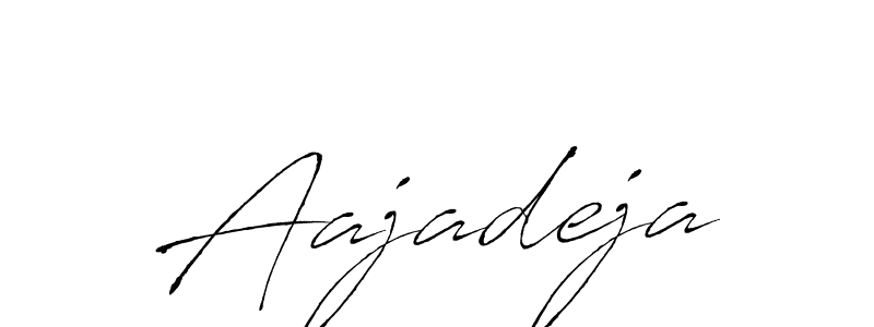 Once you've used our free online signature maker to create your best signature Antro_Vectra style, it's time to enjoy all of the benefits that Aajadeja name signing documents. Aajadeja signature style 6 images and pictures png