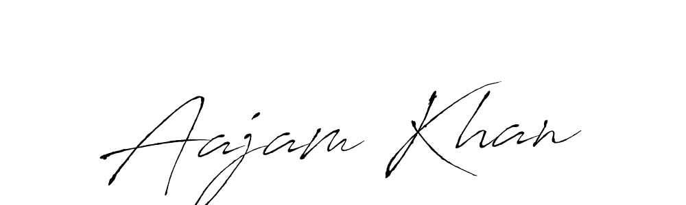 It looks lik you need a new signature style for name Aajam Khan. Design unique handwritten (Antro_Vectra) signature with our free signature maker in just a few clicks. Aajam Khan signature style 6 images and pictures png