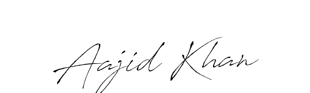 You should practise on your own different ways (Antro_Vectra) to write your name (Aajid Khan) in signature. don't let someone else do it for you. Aajid Khan signature style 6 images and pictures png