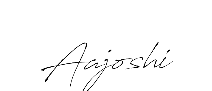 Aajoshi stylish signature style. Best Handwritten Sign (Antro_Vectra) for my name. Handwritten Signature Collection Ideas for my name Aajoshi. Aajoshi signature style 6 images and pictures png