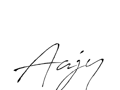 You should practise on your own different ways (Antro_Vectra) to write your name (Aajy) in signature. don't let someone else do it for you. Aajy signature style 6 images and pictures png