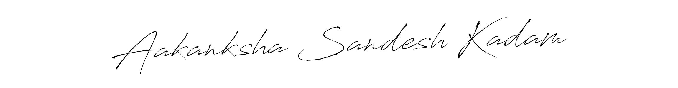 How to Draw Aakanksha Sandesh Kadam signature style? Antro_Vectra is a latest design signature styles for name Aakanksha Sandesh Kadam. Aakanksha Sandesh Kadam signature style 6 images and pictures png