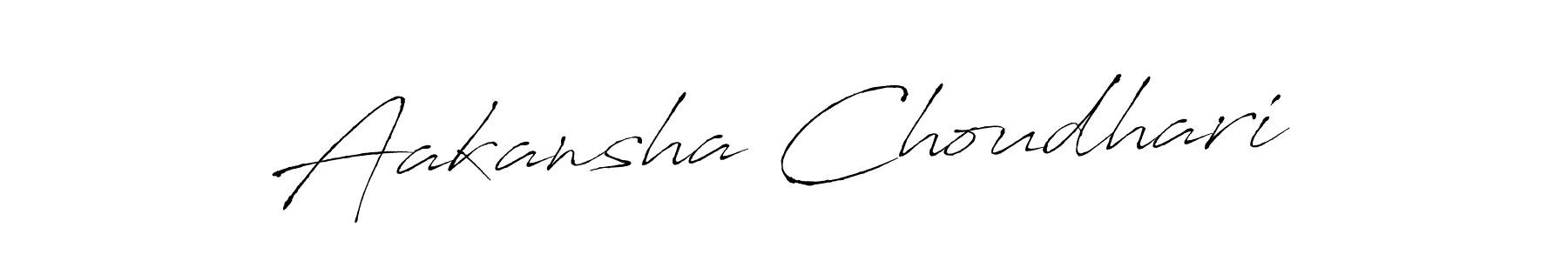 Also You can easily find your signature by using the search form. We will create Aakansha Choudhari name handwritten signature images for you free of cost using Antro_Vectra sign style. Aakansha Choudhari signature style 6 images and pictures png