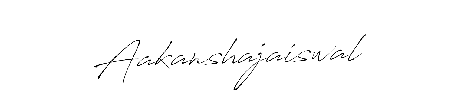 Make a short Aakanshajaiswal signature style. Manage your documents anywhere anytime using Antro_Vectra. Create and add eSignatures, submit forms, share and send files easily. Aakanshajaiswal signature style 6 images and pictures png